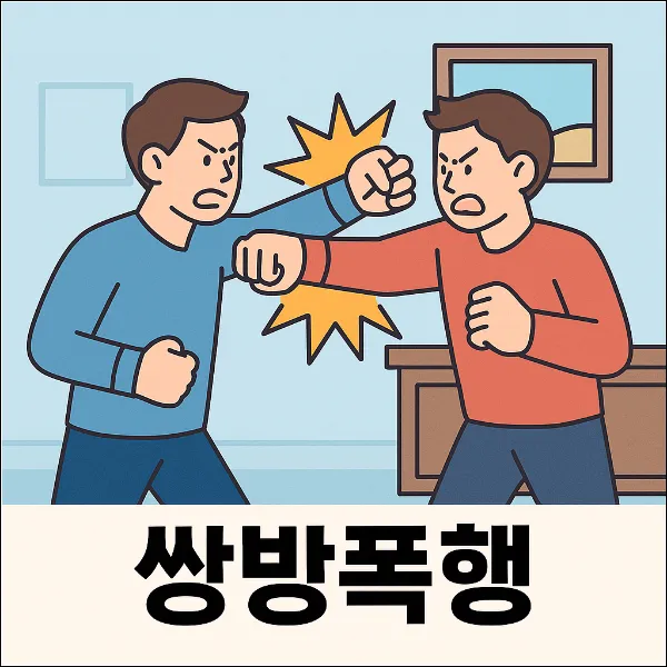 통영형사변호사, 쌍방폭행